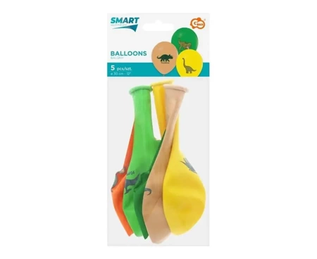 Balony dinozaury 5szt - Godan