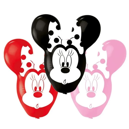 Balony lateksowe Minnie Giant Ears 55,8cm 4szt - Amscan