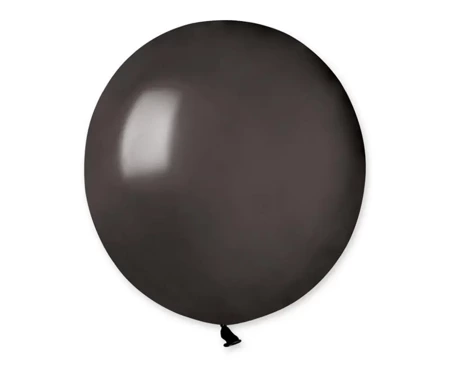 Balony metal czarne 50szt - Godan