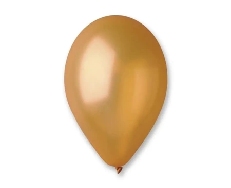 Balony metaliczne złote 33cm 50szt - Godan