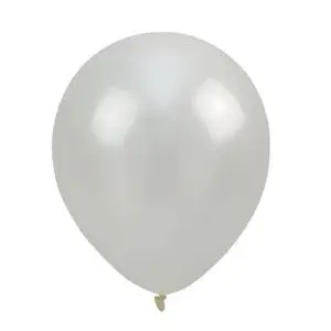 Balony metalizowane białe 30cm 100szt - Arpex