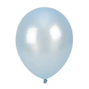 Balony metalizowane błękitne 25cm 100szt - Arpex