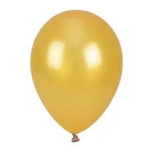 Balony metalizowane złote 25cm 100szt - Arpex