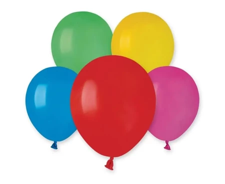 Balony pastelowe MIX 13 cm 100 szt - Godan