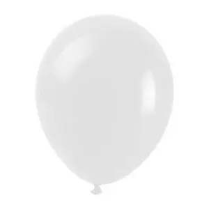 Balony pastelowe białe 25cm 100szt - Arpex