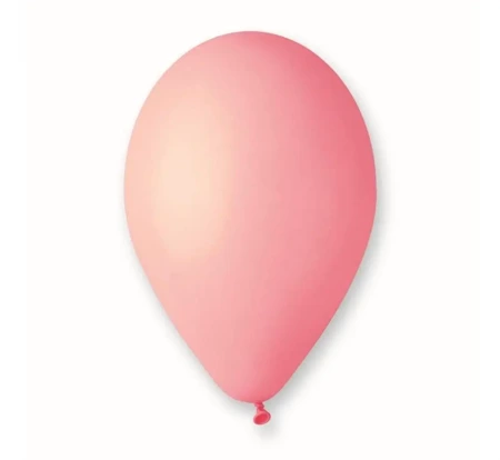 Balony pastelowe jasnoróżowe 25cm 100 szt. - Godan