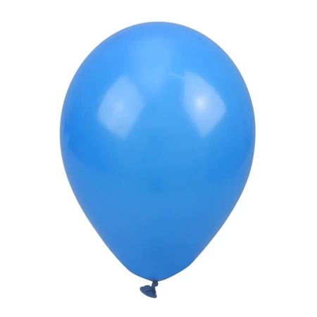 Balony pastelowe jednokolorowe niebieskie 24cm 10s - Arpex