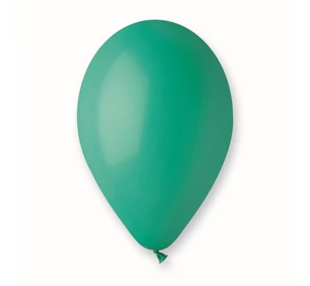 Balony pastelowe turkusowozielone 25cm 100szt. - Godan