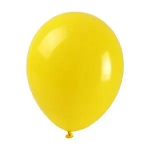 Balony pastelowe żółte 25cm 100szt - Arpex