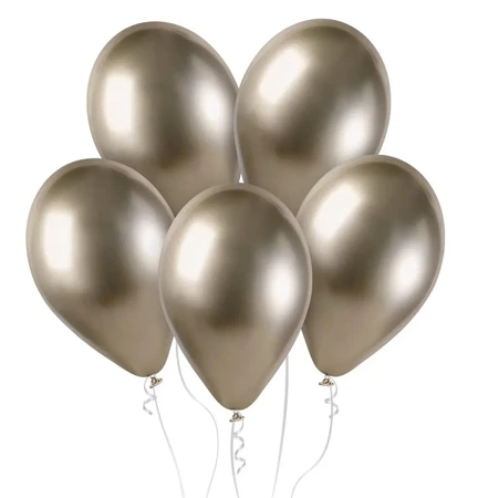 Balony shiny szampańskie 13cm 50szt - Godan