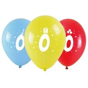 Balony z nadrukiem 0 28cm 3szt - Arpex