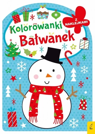 Bałwanek. Kolorowanka z wykrojnikiem - Opracowanie zbiorowe