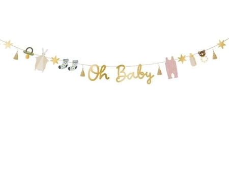 Baner Oh baby 2.5m - PartyDeco