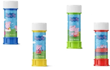 Bańki mydlane Peppa Pig 60ml (36szt) - Dodo