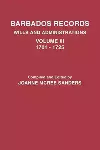 Barbados Records. Wills and Administrations - Joanne Sanders McRee