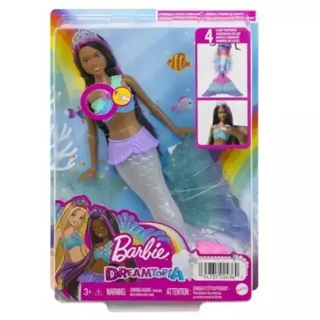 Barbie Brooklyn. Syrenka migoczące światełka - Mattel