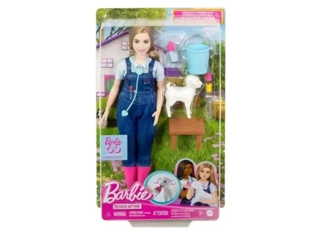 Barbie Kariera. Lalka Weterynarka na farmie HRG42 - Mattel