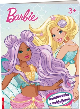 Barbie. Kolorowanka z Naklejkami - praca zbiorowa