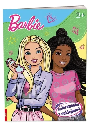 Barbie. Kolorowanka z naklejkami - praca zbiorowa