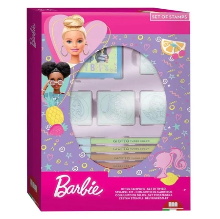 Barbie - Pieczątki 4szt - Multiprint