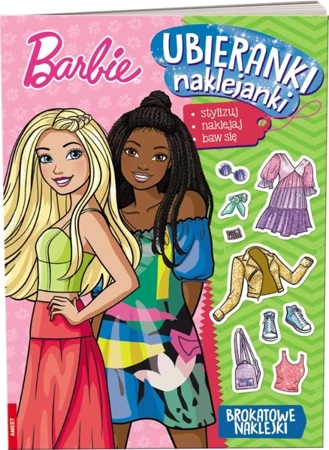 Barbie. Ubieranki, Naklejanki - praca zbiorowa