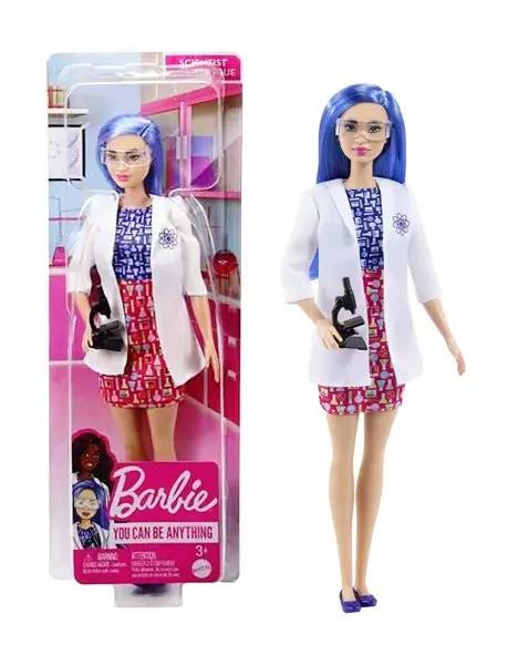 Barbie lalka naukowiec - Produkty Licencyjne-różne