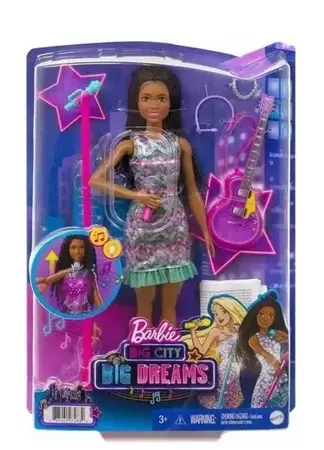 Barbie: lalka śpiewająca GYJ22 - Mattel