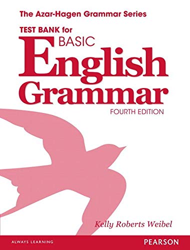 Basic English Grammar 4ed Test Bank