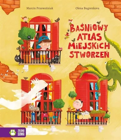 Baśniowy Atlas Miejskich Stworzeń - Marcin Przewoźniak, Olena Bugrenkova