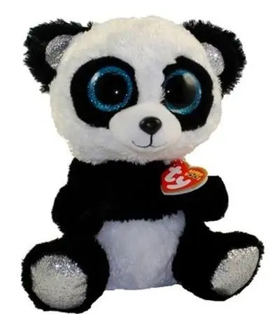 Beanie Babies Baboo - Biało-czarna Panda 15cm - TY