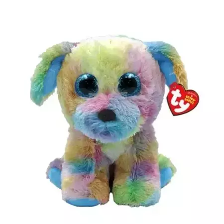 Beanie Babies Max - pies wielokolorowy 15cm - TY