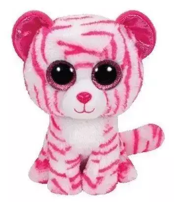 Beanie Boos Asia - Biało-różowy Tygrys 14,5cm - TY