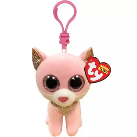 Beanie Boos Fiona - Różowy kot 8,5cm - TY