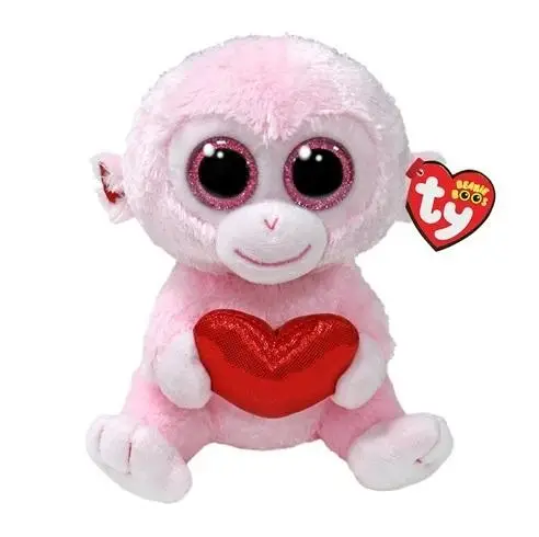 Beanie Boos Gigi - małpka z sercem 15cm - TY