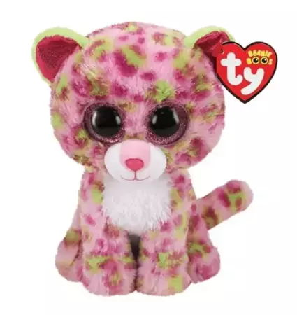 Beanie Boos Leopard różowy Lainey 24cm - TY