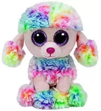 Beanie Boos Poofie - Wielobarwny Pudel 15 cm - TY