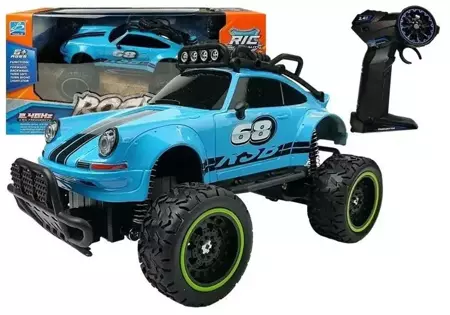 Beetle 6.5 km/h zdalnie sterowany niebieski - Leantoys