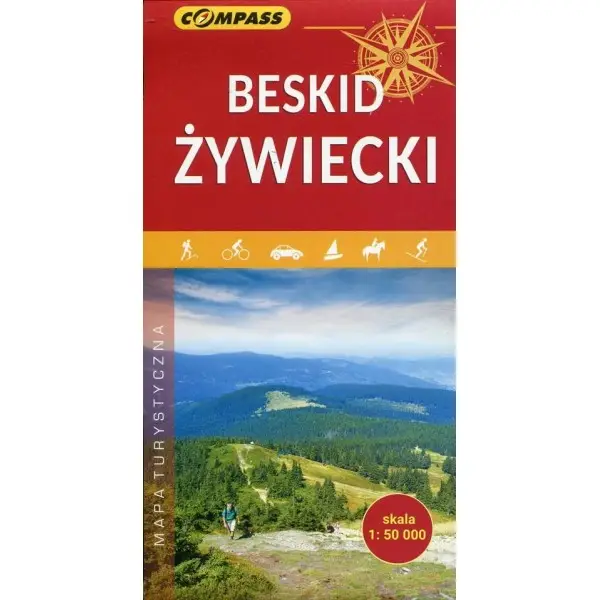 Beskid Żywiecki mapa turystyczna