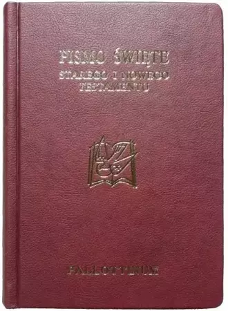 Biblia Pielgrzyma oprawa ekologiczna, panigatory - praca zbiorowa