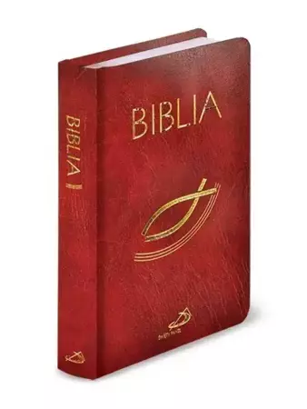 Biblia ST i NT (oprawa balacron) - bordo - praca zbiorowa