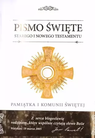 Biblia domowa 2020 Pamiątka I Komunii Świętej - Kazimierz bp Romaniuk