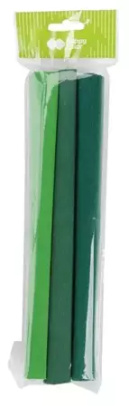 Bibuła marszczona 25x200cm zielony ciemny mix 3szt - GDD