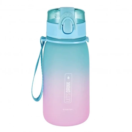 Bidon 400ml ombre blue-pink - STARPAK