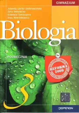 Biologia GIM 3 podr OPERON - Jolanta Loritz-Dobrowolska, Zyta Sendecka