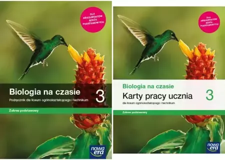 Biologia na czasie 3 Podręcznik Karty pracy ZP - Jolanta Holeczek