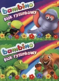 Blok rysunkowy A4 Bambino 20 kartek 10 sztuk mix - St. Majewski