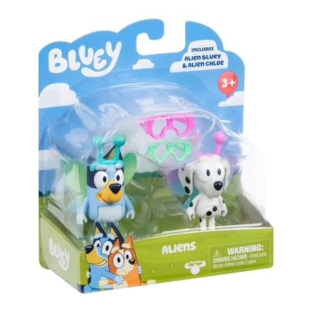 Bluey Figurki 2-pak Baby Bluey i Chloe