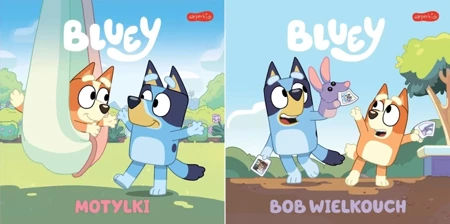 Bluey Moja czytanka Motylki + Bob Wielkouch PAKIET - praca zbiorowa