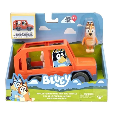 Bluey. Rodzinna wycieczka samochodowa - TM Toys