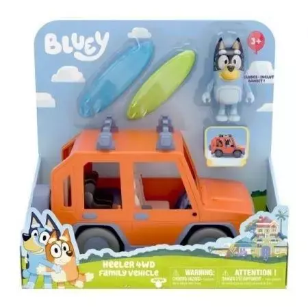 Bluey Rodzinne auto - TM Toys